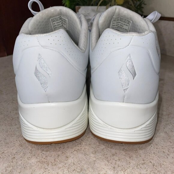 Skechers Street Uno Womens Sneakers White Size 8.5 Air-Cushioned Design Comforta - Picture 7 of 11